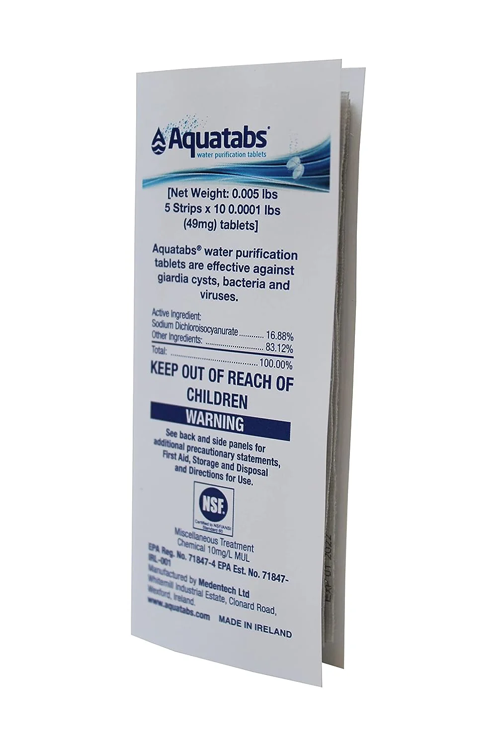 Tactical Aquatabs 49mg