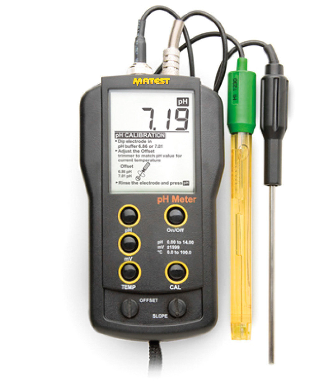 Waterproof and Portable PH Meter